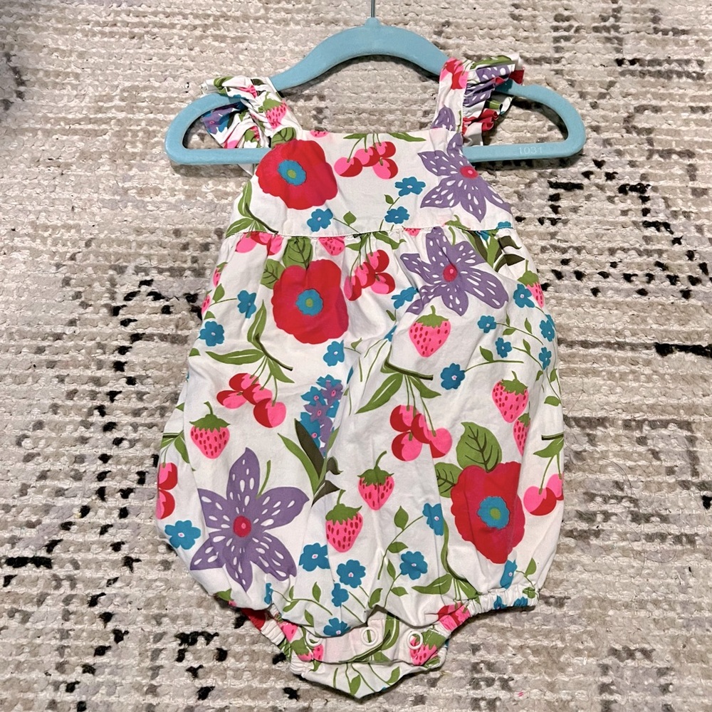 Baby Boden Bubble Romper, Size 6-12 months